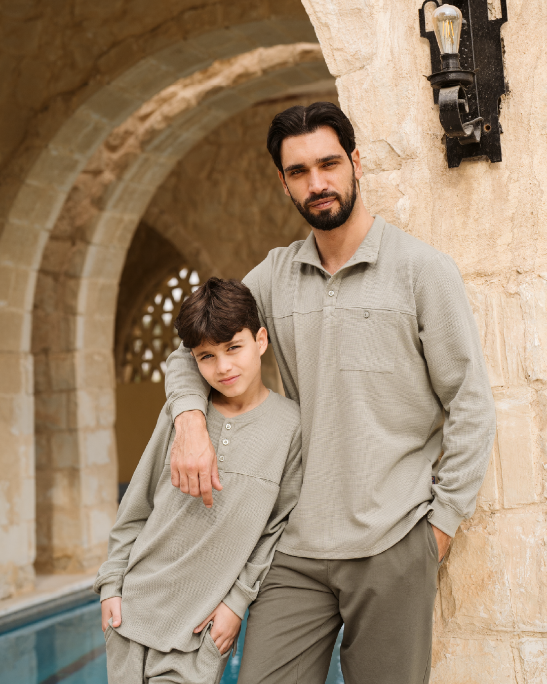 Cool man بيجاما رجالي بكم طويل و بنطلون