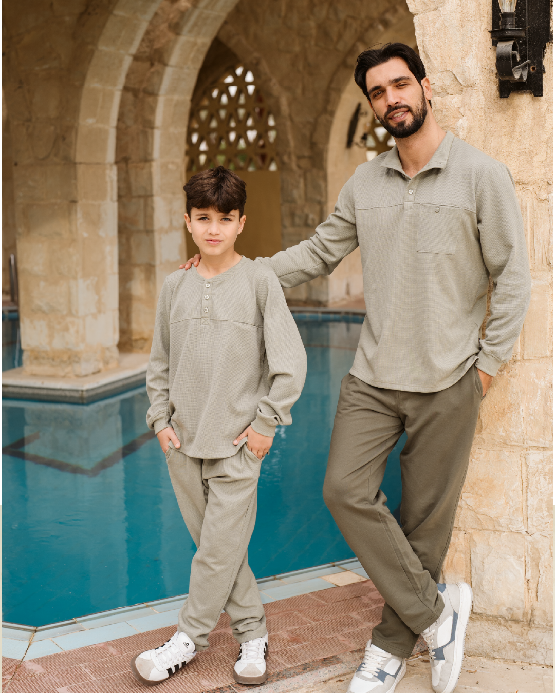 Cool man بيجاما رجالي بكم طويل و بنطلون