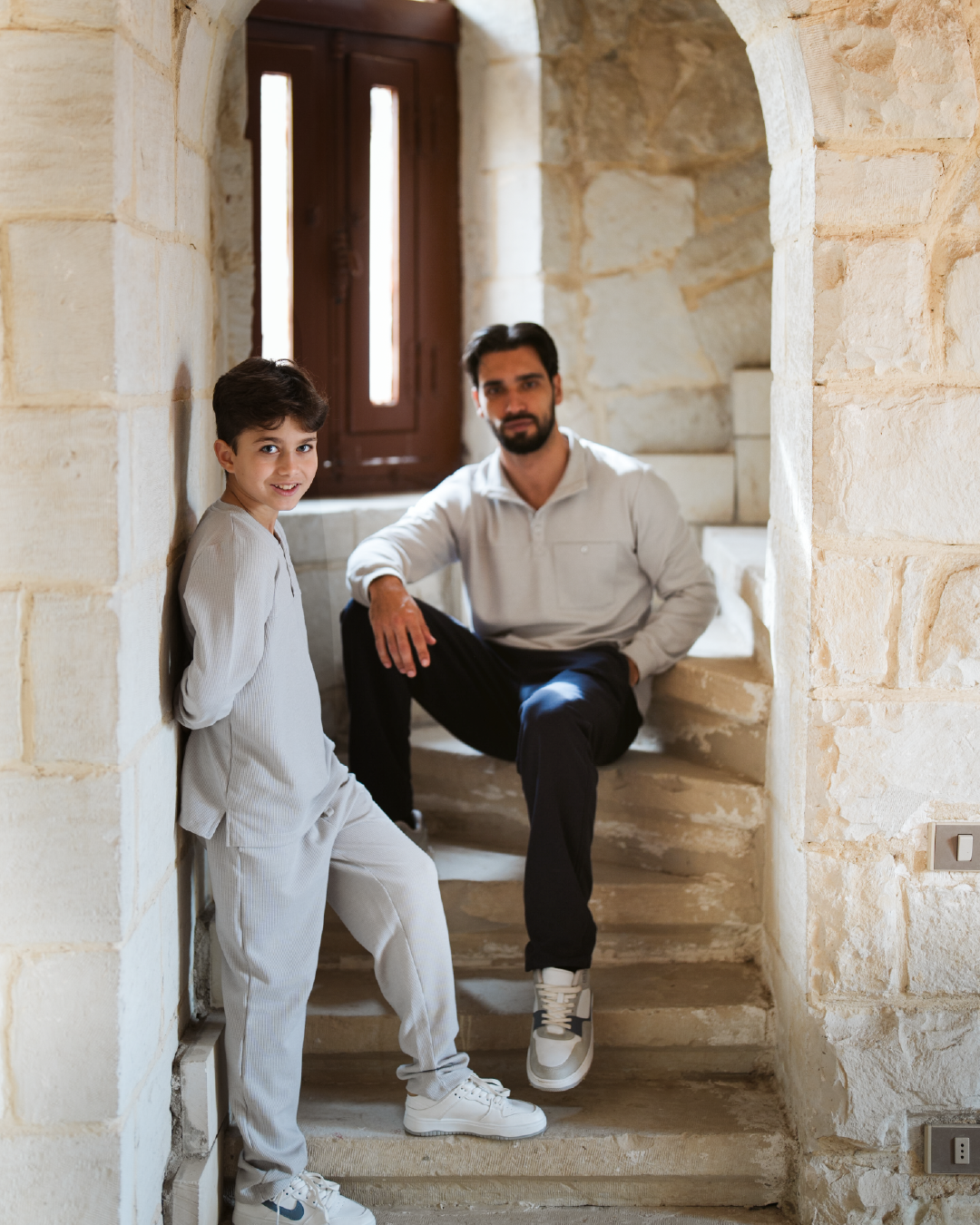 Cool man بيجاما رجالي بكم طويل و بنطلون