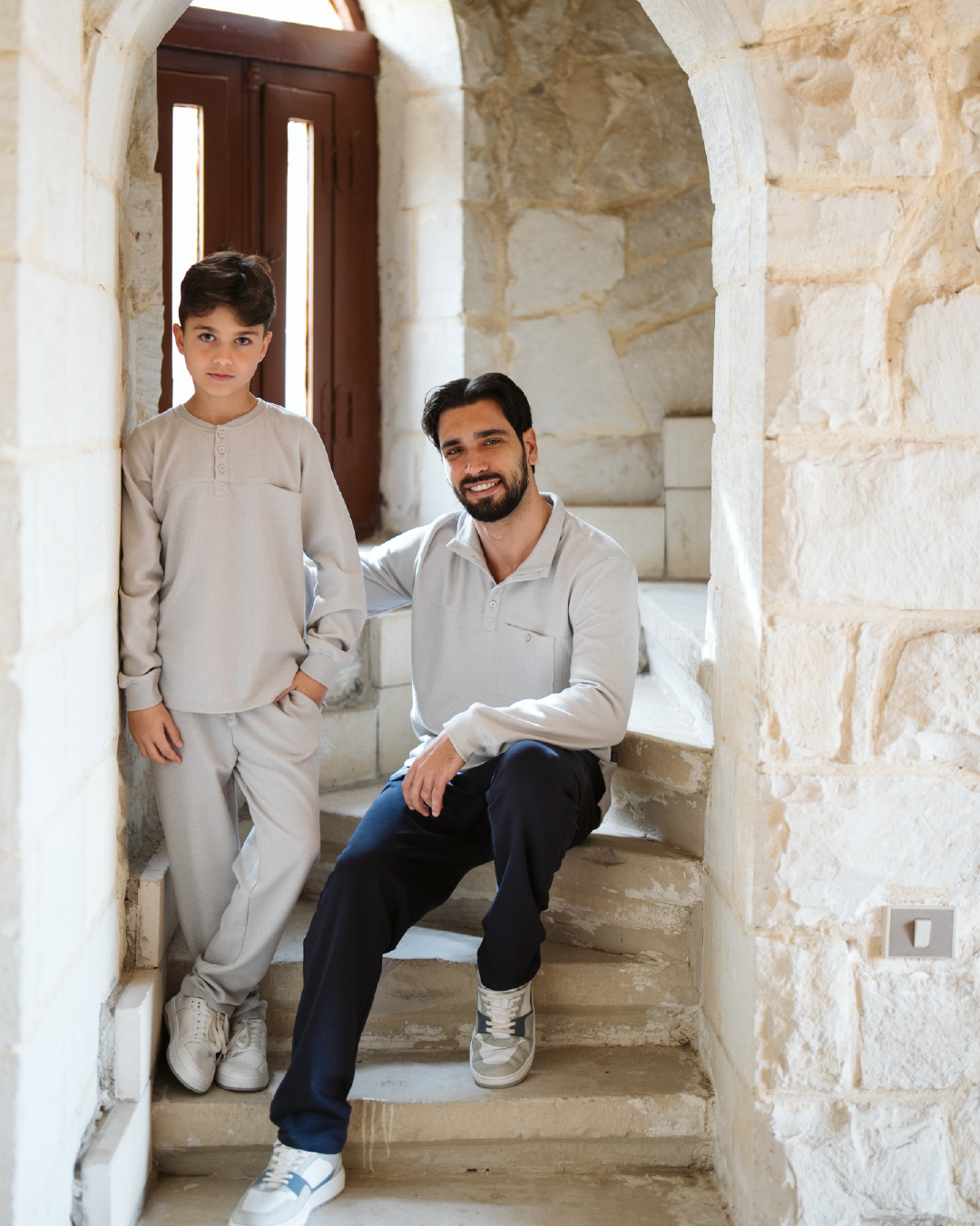 Cool man بيجاما رجالي بكم طويل و بنطلون