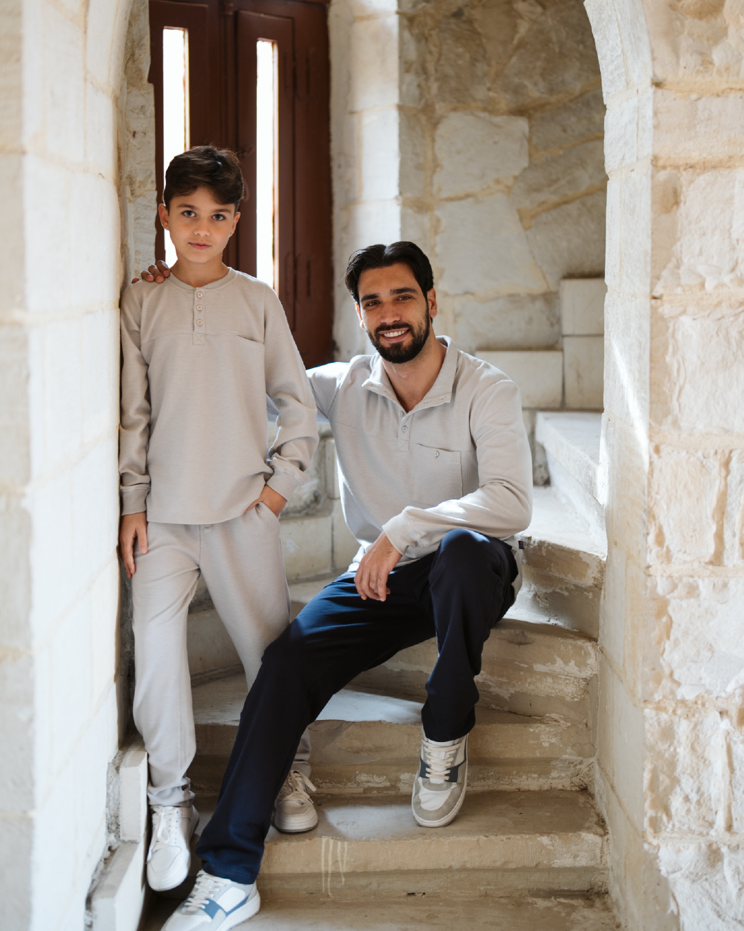 Cool man بيجاما رجالي بكم طويل و بنطلون