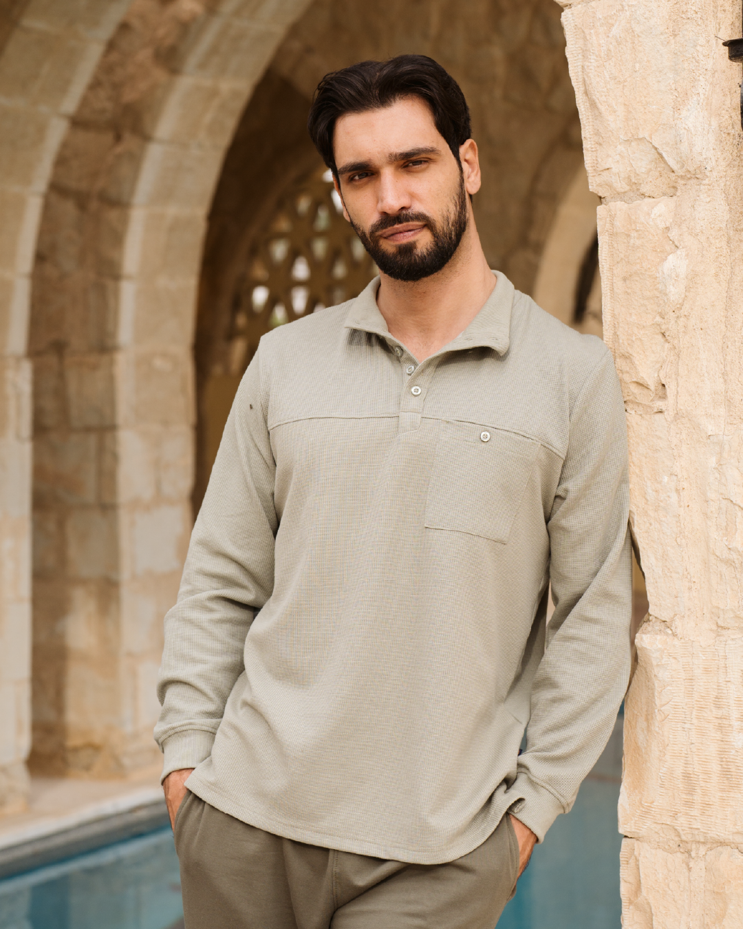 Cool man بيجاما رجالي بكم طويل و بنطلون