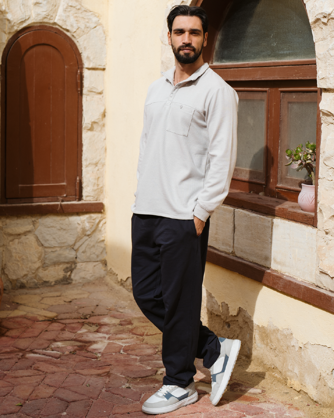 Cool man بيجاما رجالي بكم طويل و بنطلون