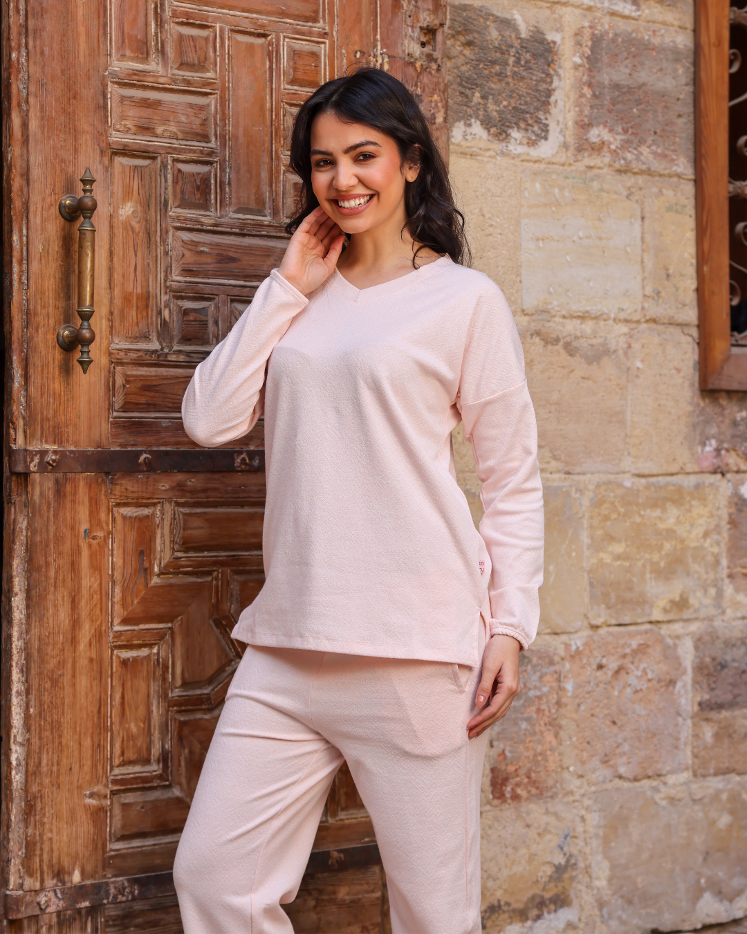 Spring time بيجاما حريمي بكم و بنطلون