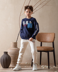 983 Boys' Pajamas, Medium, with Sleeves and Pants
