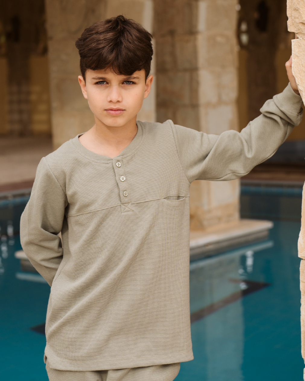 Cool boy بيجاما اولادي بكم و بنطلون