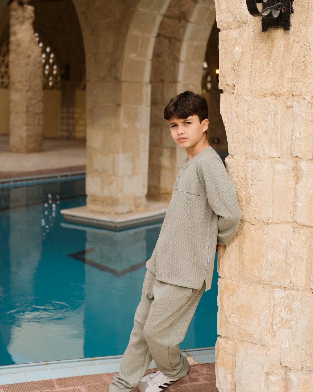 Cool boy بيجاما اولادي بكم و بنطلون