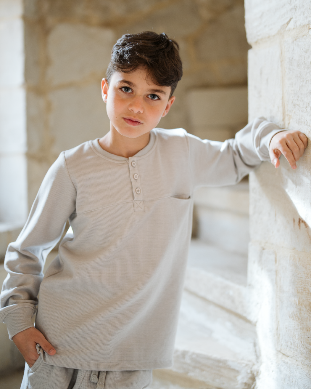 Cool boy بيجاما اولادي بكم و بنطلون