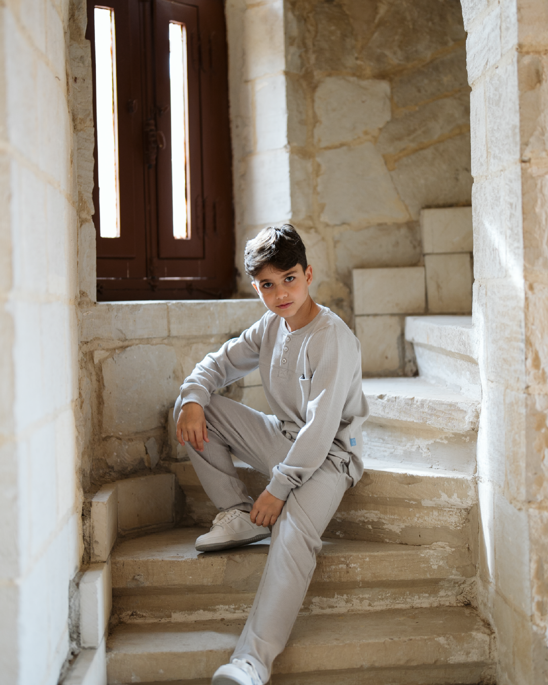 Cool boy بيجاما اولادي بكم و بنطلون