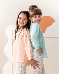 Waffel Fruits بيجاما بناتي كم طويل