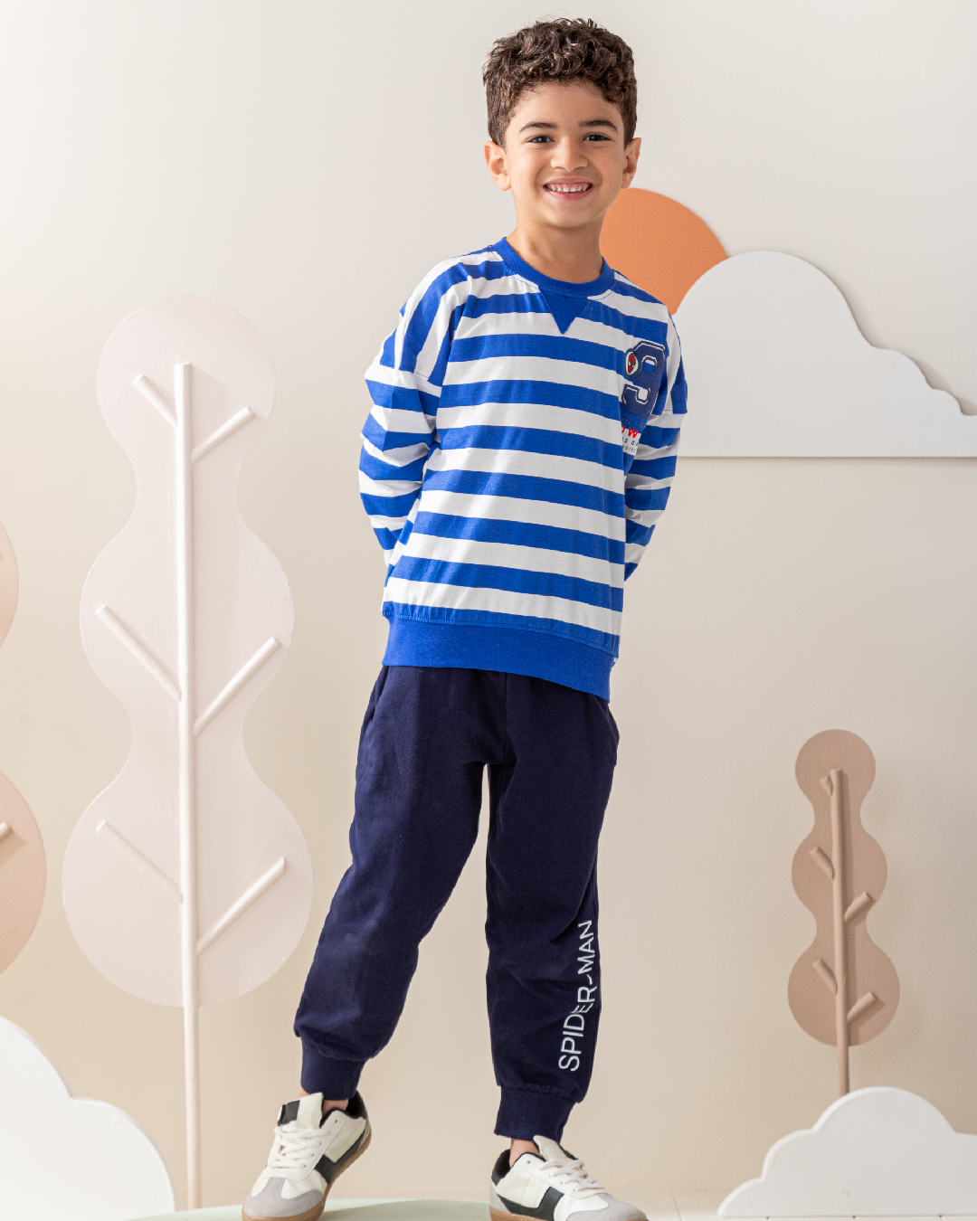 with great power comes great responsipility بيجاما اولادي بكم طويل