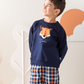 Fox the jungle creature بيجاما أولادي كُم طويل