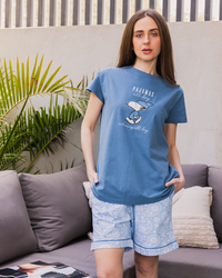 Women's pajamas, half sleeves, shorts