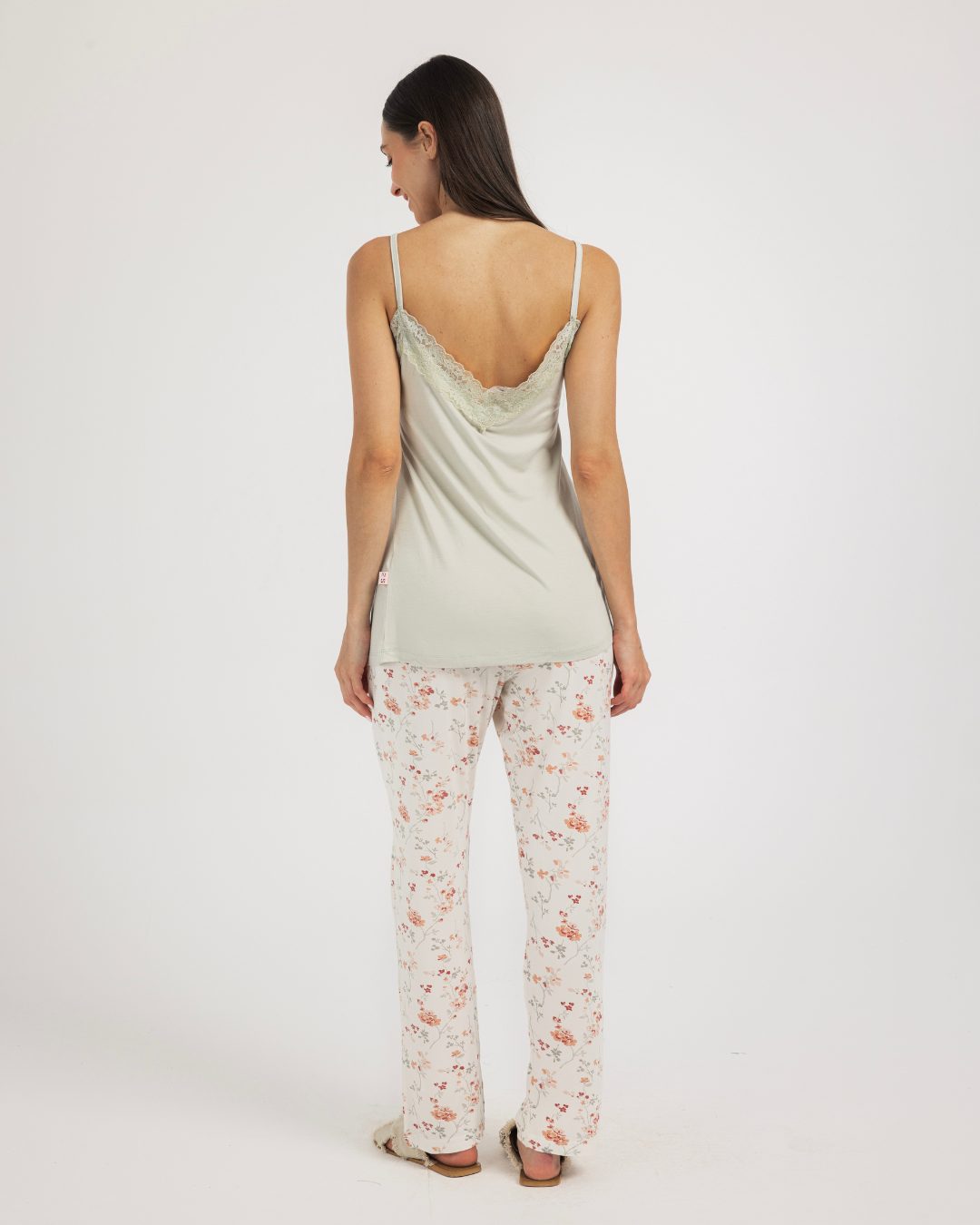 بيجاما بنطلون فسكوز ليكرا ورود