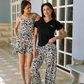 Modern Floral Pajama Cut and Short