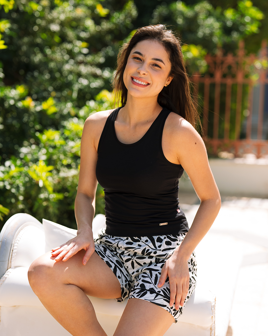 Modern Floral Women's Pajamas Pants modal cotton