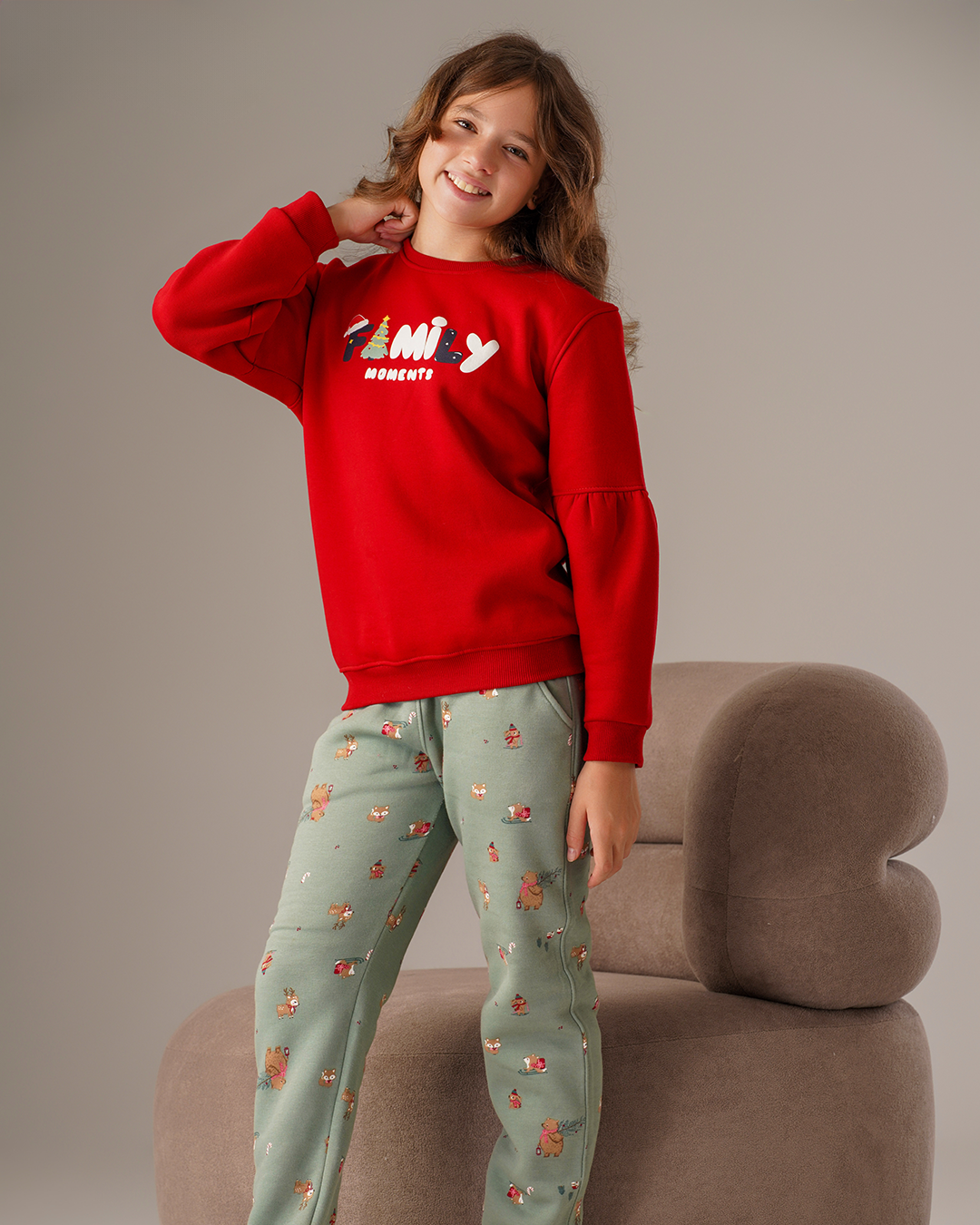 Family بيجاما بناتي جرسونيه