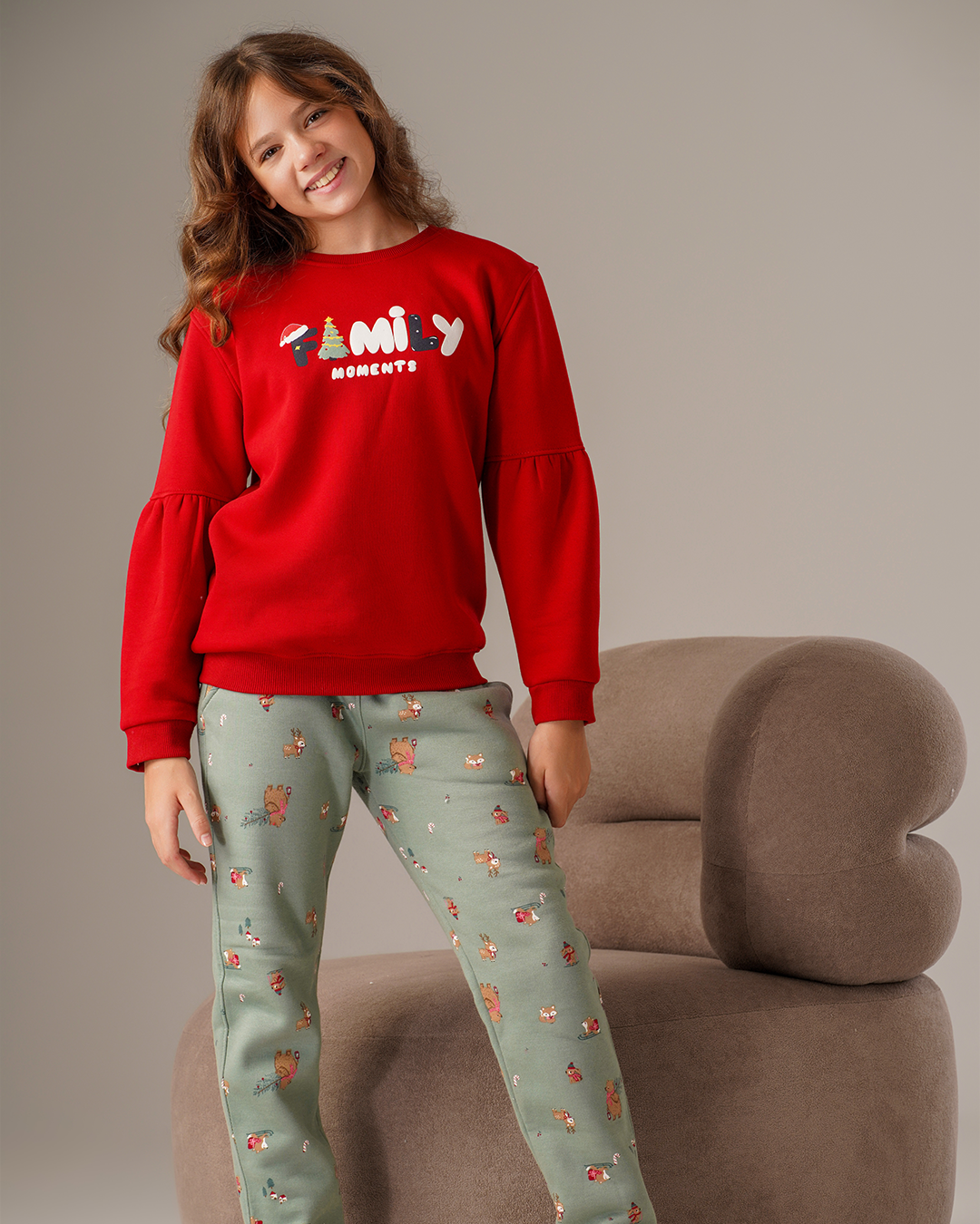 Family بيجاما بناتي جرسونيه