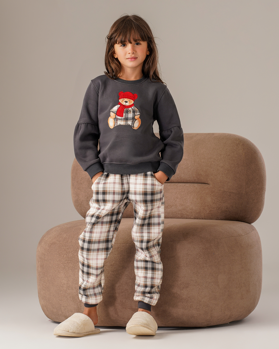 Bear Girl بيجاما بناتي جرسونيه