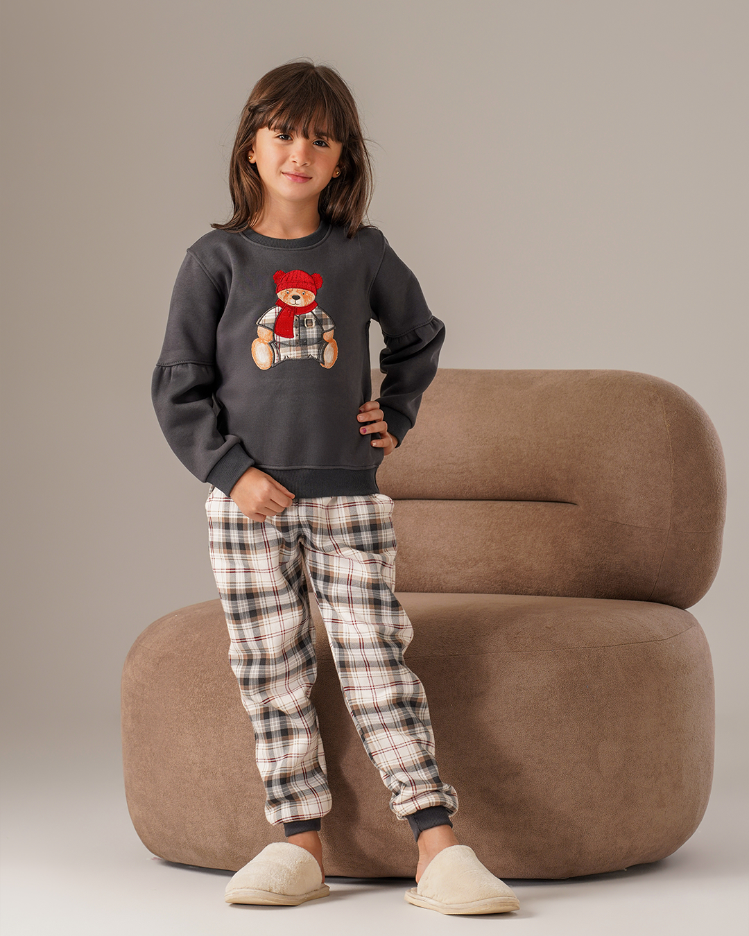 Bear Girl بيجاما بناتي جرسونيه