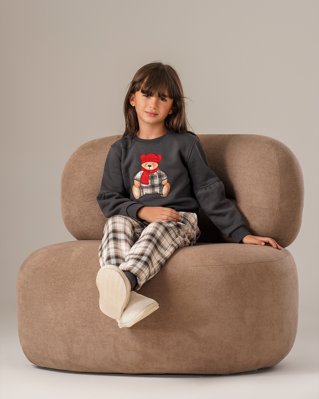 Bear Girl بيجاما بناتي جرسونيه