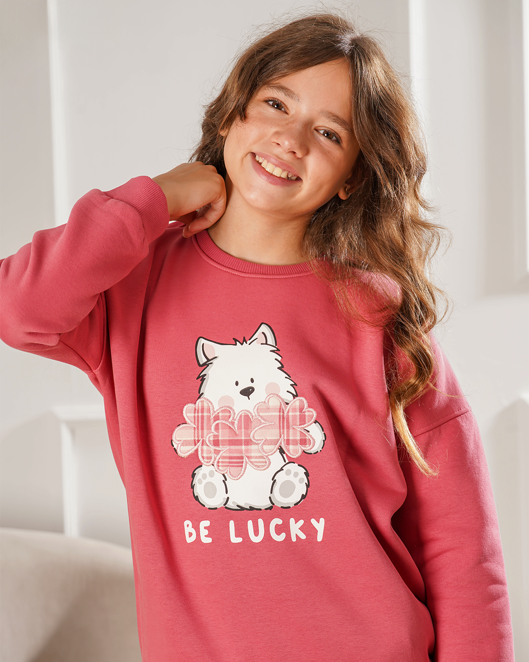 Soyez des Filles de Pyjama Chanceuses