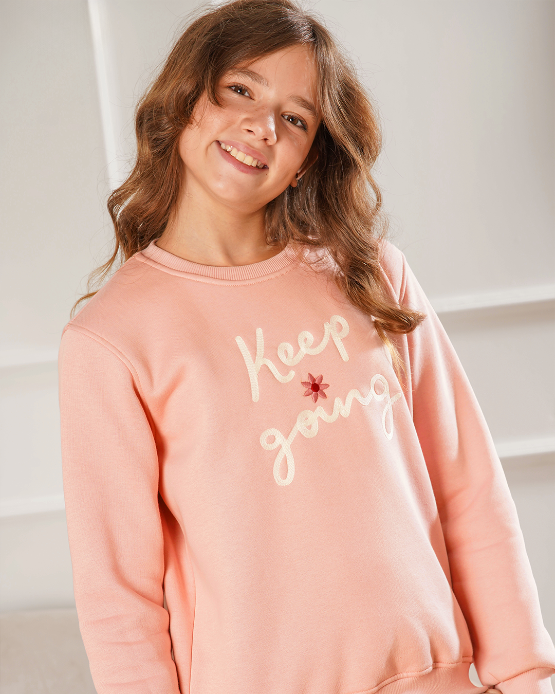 Keep Going بيجاما بناتي جرسونيه