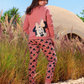 Mouse Minnie Girls Pajamas Medium
