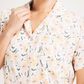 Women Nightshirt Colorful Flowers