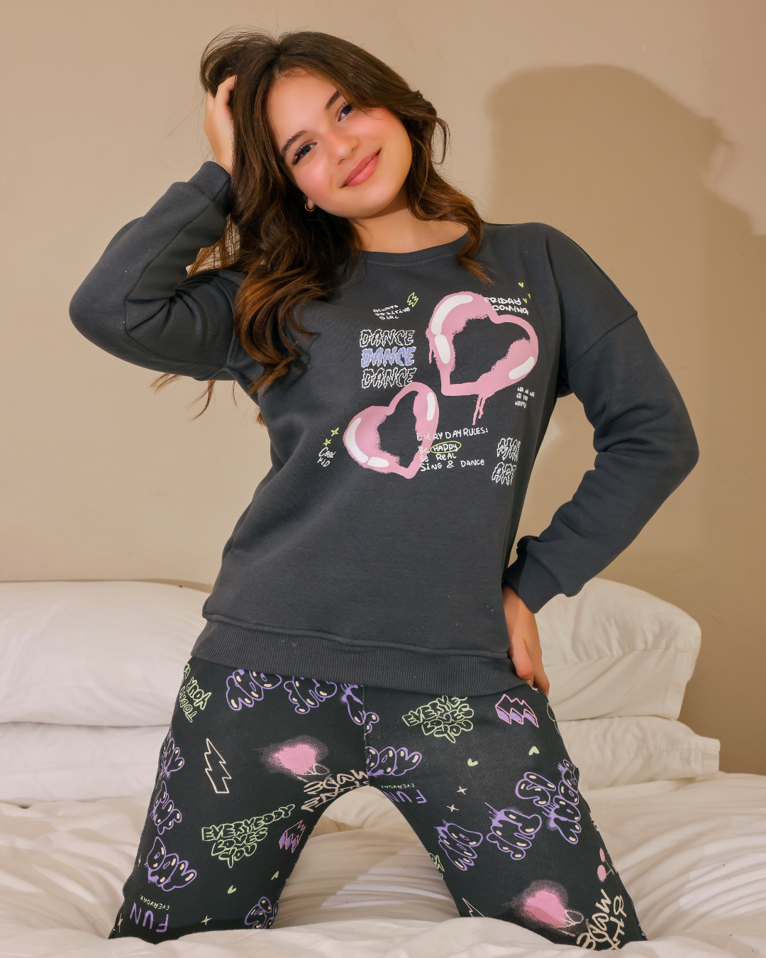 Fun To Day Girls' Pajamas Waitress