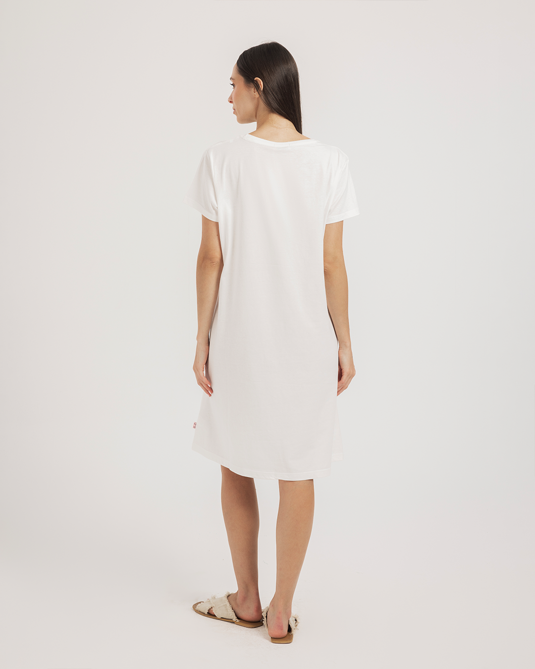 Pillow Day Women's Half Sleeve Nightgown