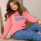 Wild Side Girls Pajamas Medium