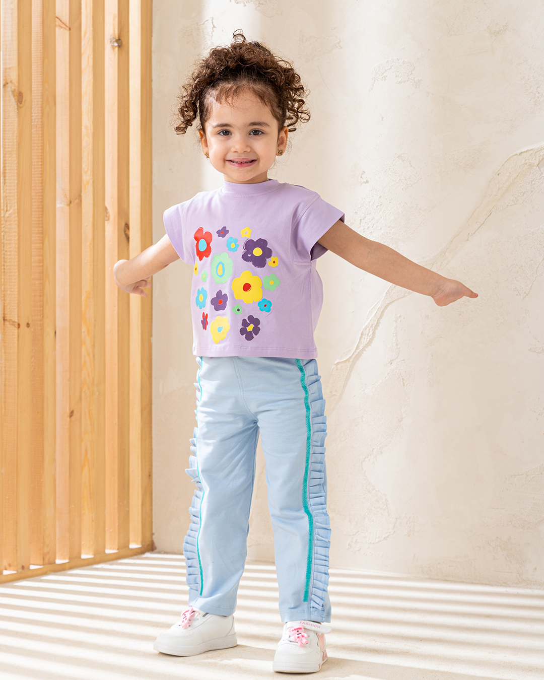 Many flowers NB بيجاما بناتي