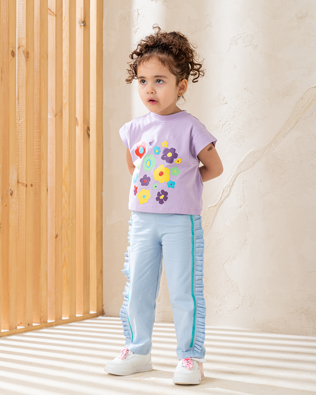 Many flowers NB بيجاما بناتي