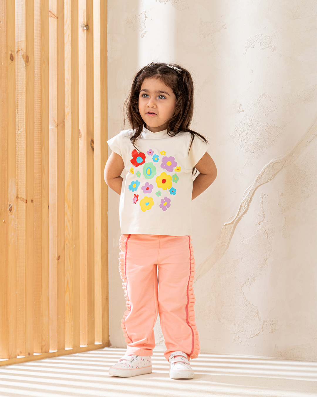 Many flowers NB بيجاما بناتي