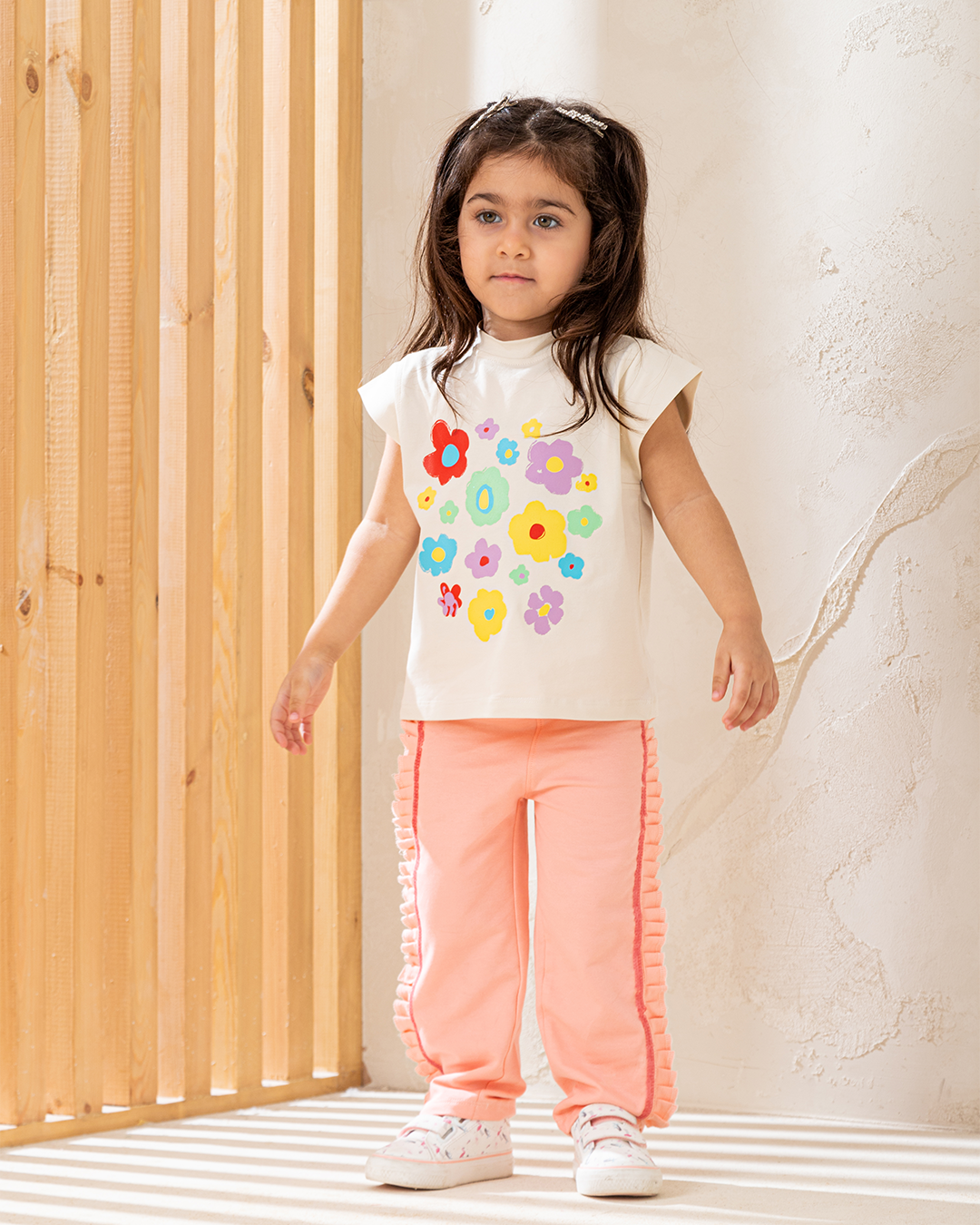 Many flowers NB بيجاما بناتي