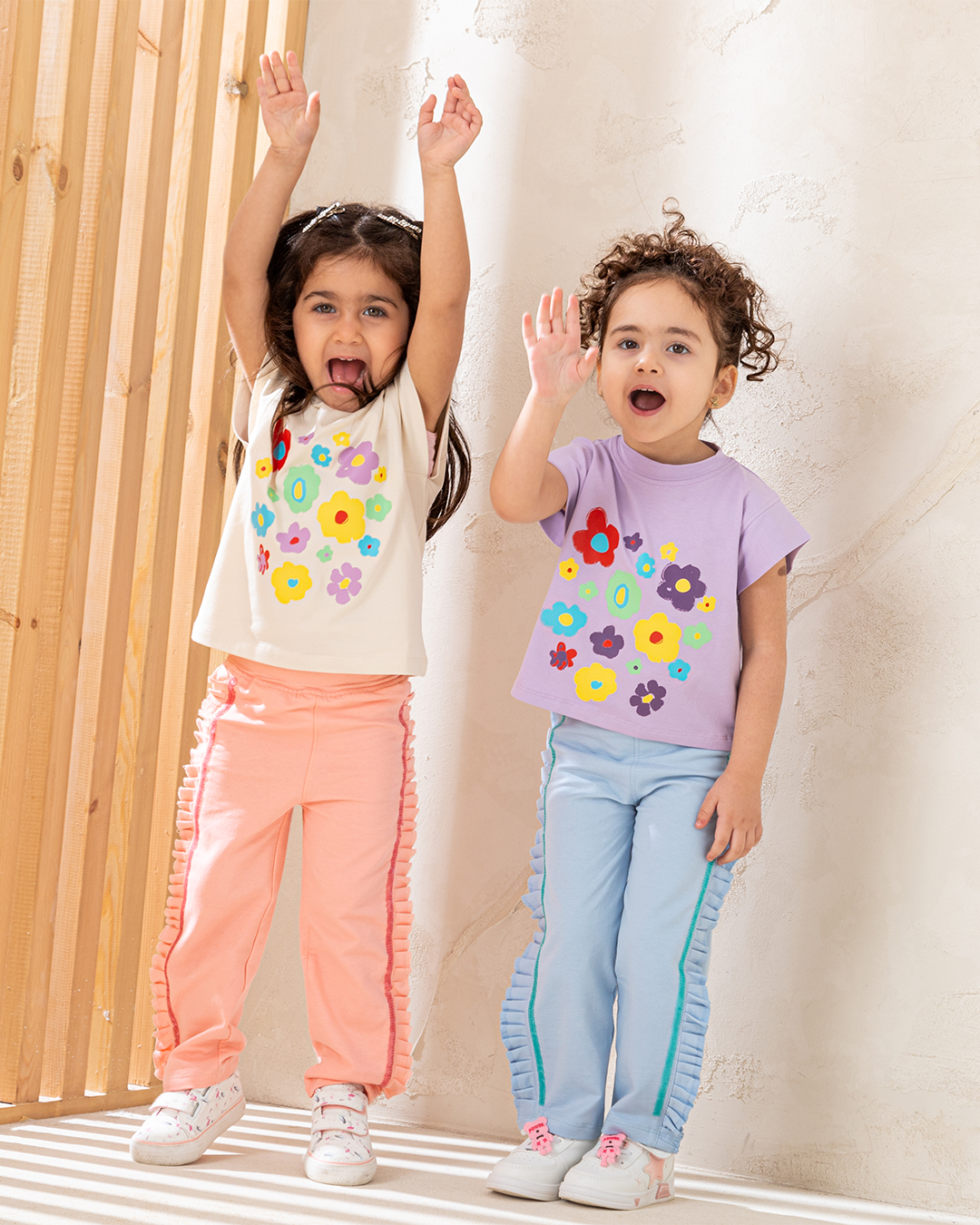 Many flowers NB بيجاما بناتي