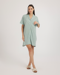 نايت شيرت بزراير  قطن مودال