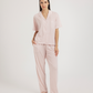 Geometric Button up Pajamas Pants modal cotton