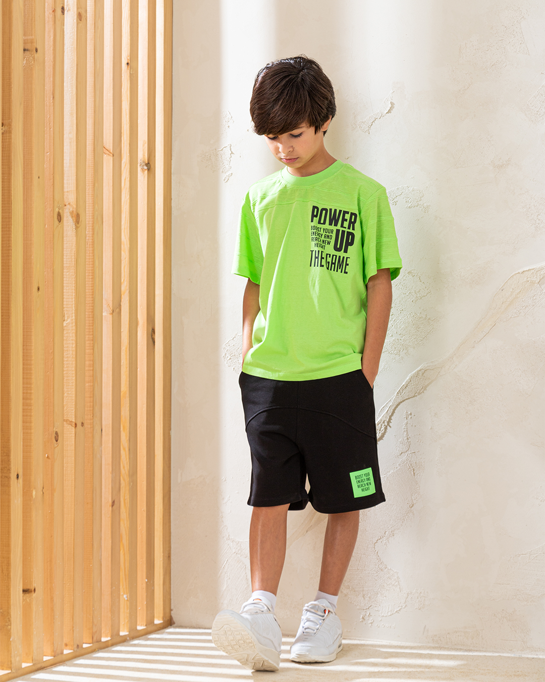 Power up the game بيجاما اولادي