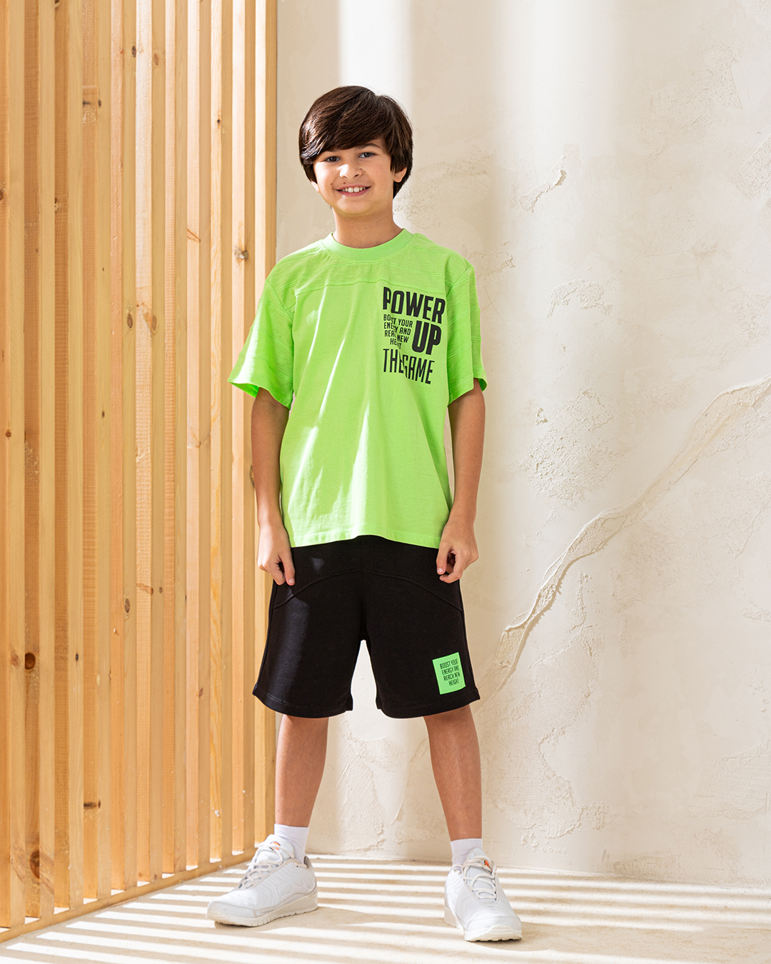 Power up the game بيجاما اولادي