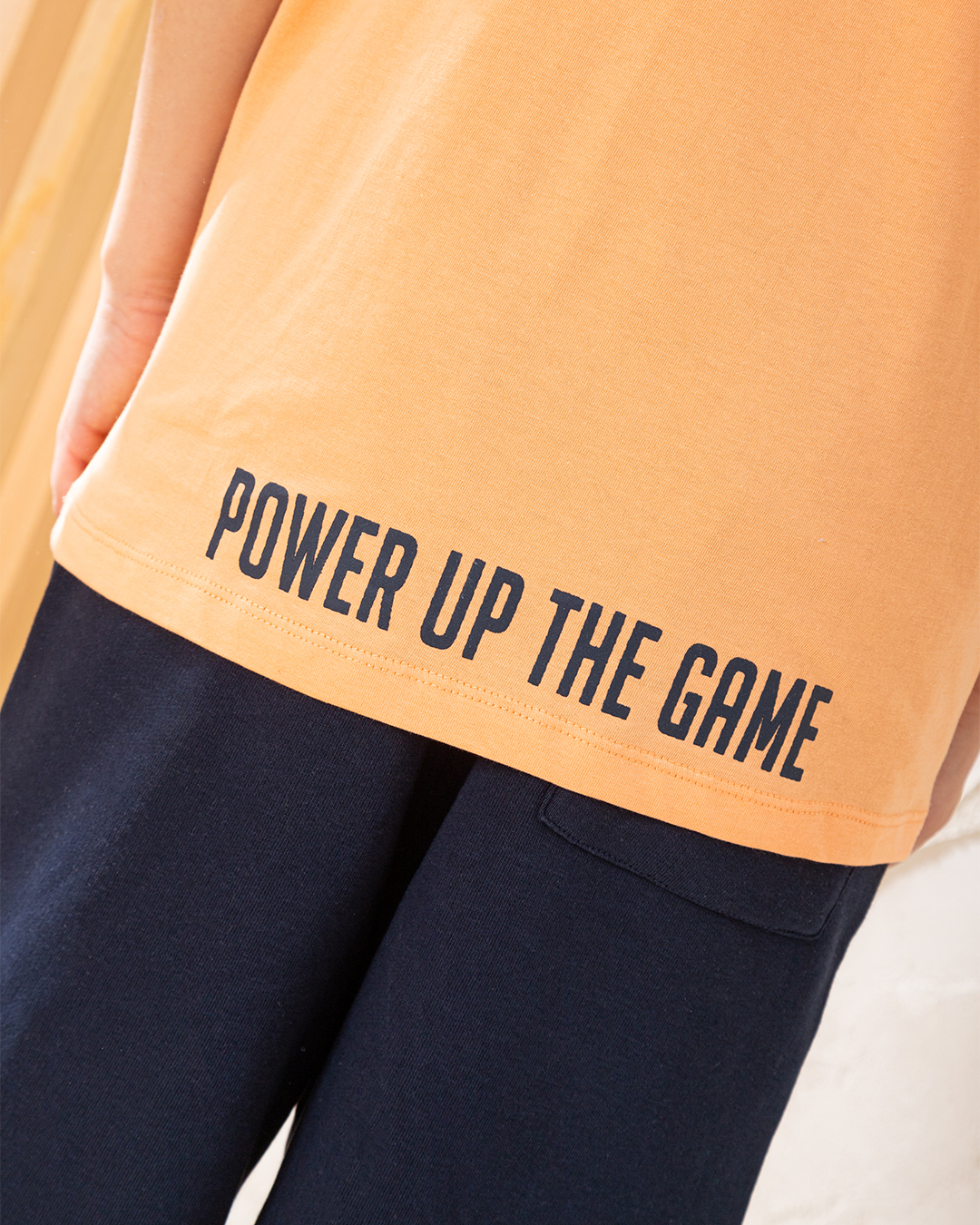 Power up the game بيجاما اولادي