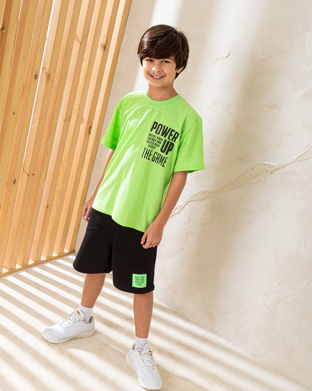 Power up the game بيجاما اولادي