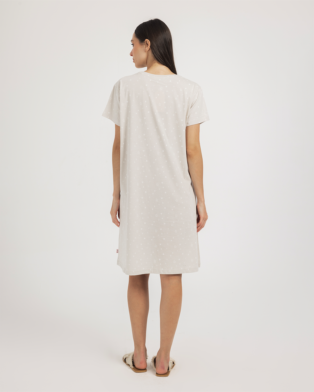 Snoopy and friends stars قميص حريمي نص كم