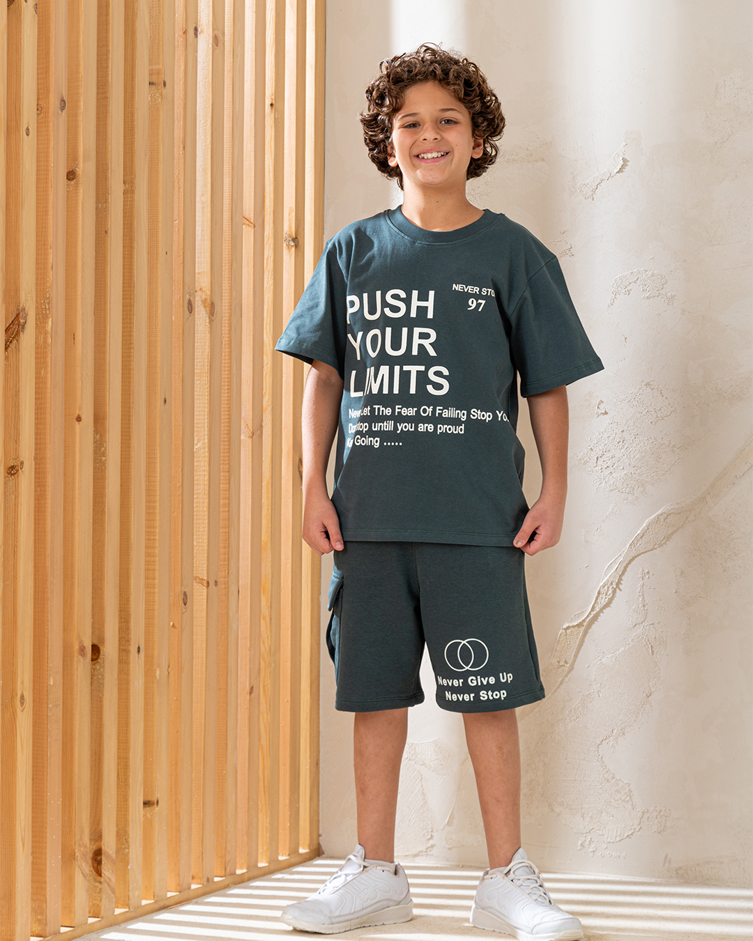 Push your limits بيجاما اولادي