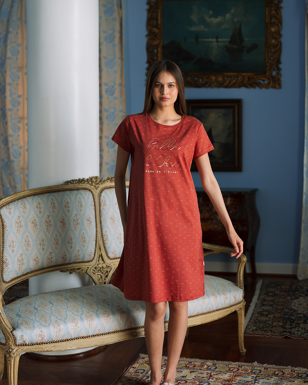 قميص نص كُم قطن