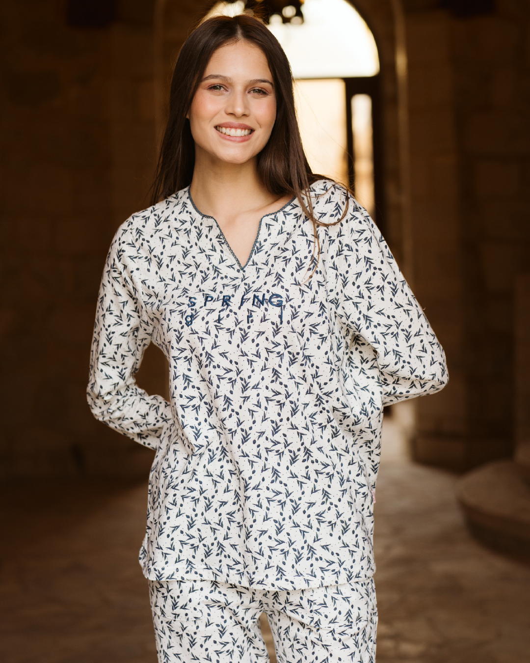 بيجاما حريمى بكم Women Pajama Spring Girl