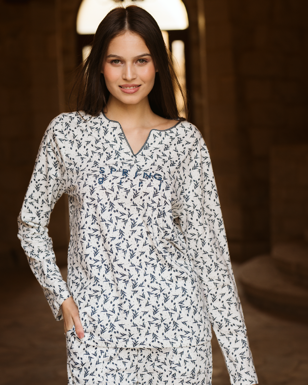 بيجاما حريمى بكم Women Pajama Spring Girl