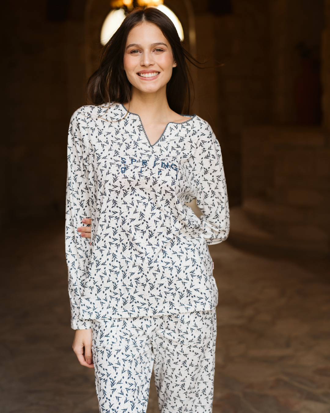 بيجاما حريمى بكم Women Pajama Spring Girl