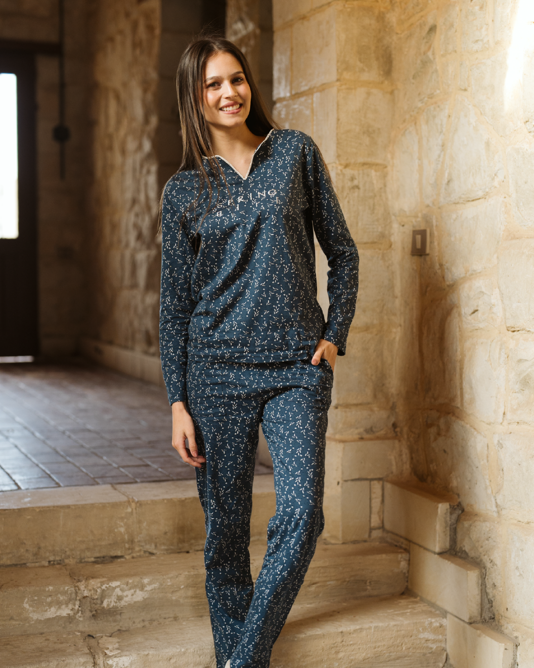 بيجاما حريمى بكم Women Pajama Spring Girl